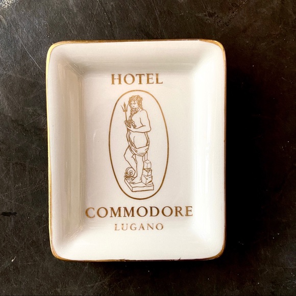 Vintage Richard Ginori Porcelain Trinket Tray
